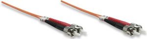 Intellinet Network Solutions Światłowód Krosowy, Duplex, Multimode, ST/SC, 62.5/125 µm, OM2, pomarańczowy, 5m (470087) 2