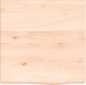 vidaXL Blat do łazienki, 40x40x(2-4) cm, surowe, lite drewno 3