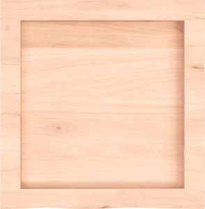 vidaXL Blat do łazienki, 40x40x(2-4) cm, surowe, lite drewno 4