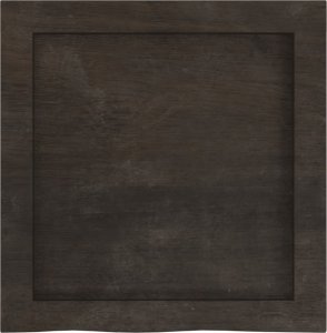 vidaXL Blat do łazienki, ciemnobrązowy, 40x40x(2-4) cm, lite drewno 4