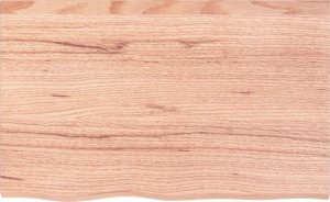 vidaXL Blat do stołu, jasnobrązowy, 80x50x(2-4)cm, lite drewno dębowe 3