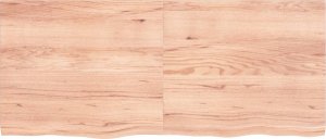 vidaXL Blat do stołu, jasnobrązowy, 140x60x(2-4)cm, lite drewno dębowe 3