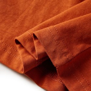 vidaXL Koszulka dziecięca z długimi rękawami, rdzawa, 104 6