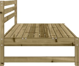 vidaXL Sofa środkowa do ogrodu, 120x80 cm, impregnowane drewno sosnowe 4