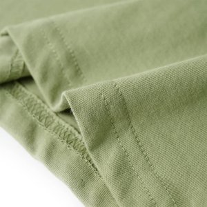 vidaXL Koszulka dziecięca, jasne khaki, 140 6