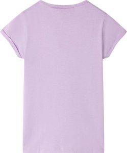 vidaXL Koszulka dziecięca, liliowa, 92 2