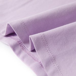 vidaXL Koszulka dziecięca, liliowa, 92 6