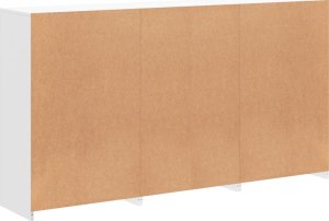 vidaXL Szafka z oświetleniem LED, biała, 181,5x37x100 cm 8