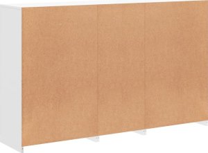 vidaXL Szafka z oświetleniem LED, biała, 162x37x100 cm 8