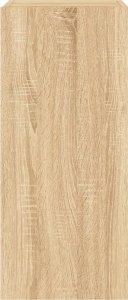 vidaXL Ścienna szafka TV z LED, dąb sonoma, 30,5x35x70 cm 9