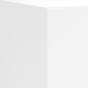 vidaXL Ścienna szafka TV z LED, biała, 80x35x31 cm 11