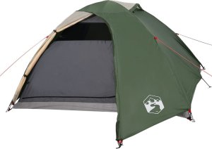 Namiot turystyczny vidaXL Namiot turystyczny, 4-os., kopułowy, zielony, wodoszczelny 4