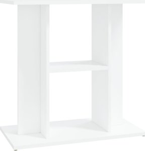 vidaXL Szafka pod akwarium, biała, 60x30x60 cm 2