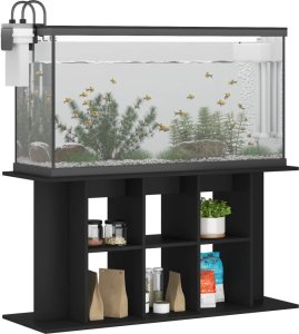 vidaXL Szafka pod akwarium, czarna, 120x40x60 cm 3