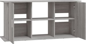 vidaXL Szafka pod akwarium, szary dąb sonoma, 121x41x58 cm 6