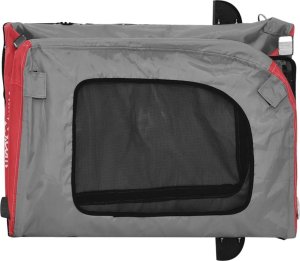 vidaXL Przyczepka rowerowa dla zwierząt, tkanina Oxford i żelazo 9