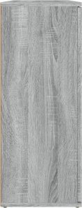 vidaXL Szafka, szary dąb sonoma, 91x29,5x75cm 7