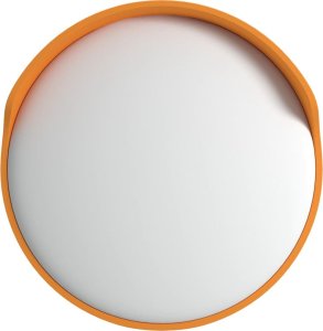vidaXL Wypukłe lustro drogowe, pomarańczowe, 30 cm, poliwęglan 2