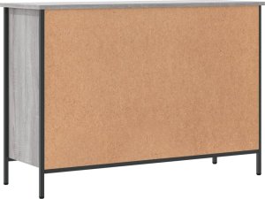 vidaXL Szafka na buty, szary dąb sonoma, 100x35x70 cm 6