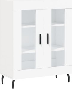 vidaXL Szafka, biała, 69,5x34x90 cm, materiał drewnopochodny 2