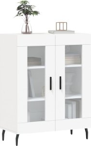 vidaXL Szafka, biała, 69,5x34x90 cm, materiał drewnopochodny 3