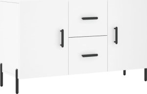 vidaXL Komoda, biała, 100x36x60 cm 2