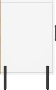 vidaXL Komoda, biała, 100x36x60 cm 7