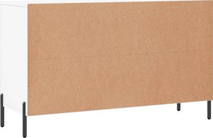 vidaXL Komoda, biała, 100x36x60 cm 8