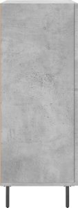 vidaXL Szafka, szarość betonu, 69,5x34x90 cm, materiał drewnopochodny 7