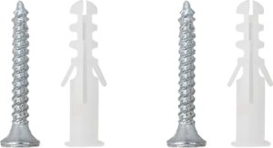 vidaXL Wieszaki na doniczki, 4 szt., czarne, stal 7