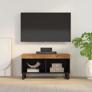 vidaXL Szafka pod telewizor, 85x33x43,5 cm, lite drewno mango 1