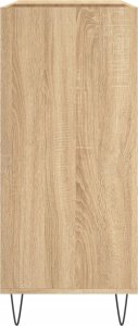 vidaXL Szafka na płyty, dąb sonoma, 84,5x38x89 cm 5