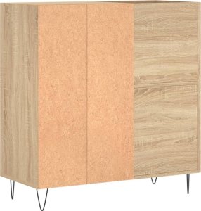 vidaXL Szafka na płyty, dąb sonoma, 84,5x38x89 cm 6