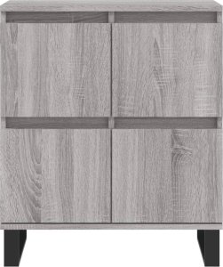 vidaXL Komoda, szary dąb sonoma, 60x35x70 cm 5