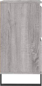 vidaXL Komoda, szary dąb sonoma, 60x35x70 cm 7