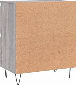 vidaXL Komoda, szary dąb sonoma, 60x35x70 cm, materiał drewnopochodny 8