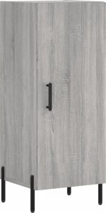 vidaXL Szafka, szary dąb sonoma, 34,5x34x90 cm 2