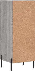 vidaXL Szafka, szary dąb sonoma, 34,5x34x90 cm 8