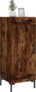 vidaXL Szafka, przydymiony dąb, 34,5x34x90 cm 3