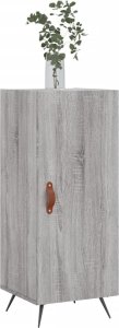 vidaXL Szafka, szary dąb sonoma, 34,5x34x90 cm 3