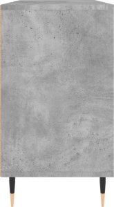 vidaXL Szafka łazienkowa, szarość betonu, 80x33x60 cm 7