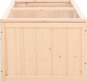 vidaXL Klatka dla chomika, 104x52x38 cm, lite drewno jodłowe 5