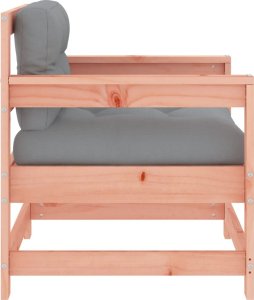 vidaXL Fotele ogrodowe z poduszkami, 2 szt., lite drewno daglezjowe 5