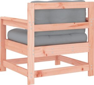 vidaXL Fotele ogrodowe z poduszkami, 2 szt., lite drewno daglezjowe 6