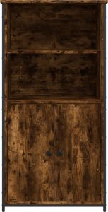 vidaXL Szafka, przydymiony dąb, 62x36x121,5cm 5