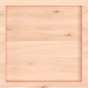 vidaXL Blat do łazienki, 60x60x(2-4) cm, surowe, lite drewno 4