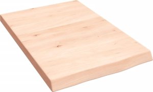 vidaXL Blat do łazienki, 40x60x(2-4) cm, lite drewno 2