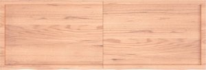 vidaXL Blat do łazienki, jasnobrązowy, 180x60x(2-4) cm, lite drewno 4