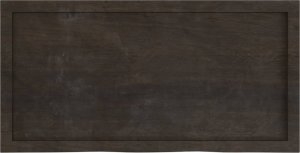 vidaXL Blat stołu, ciemnobrązowy, 100x50x(2-4) cm, lite drewno dębowe 4