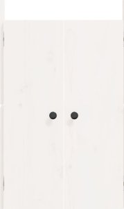 vidaXL Drzwi szafki kuchennej na zewnątrz, 2 szt., białe, 50x9x82 cm 5